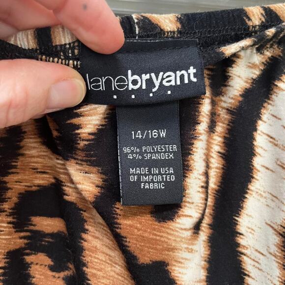 Y2k lane bryant cheetah print skirt - Picture 3 of 3